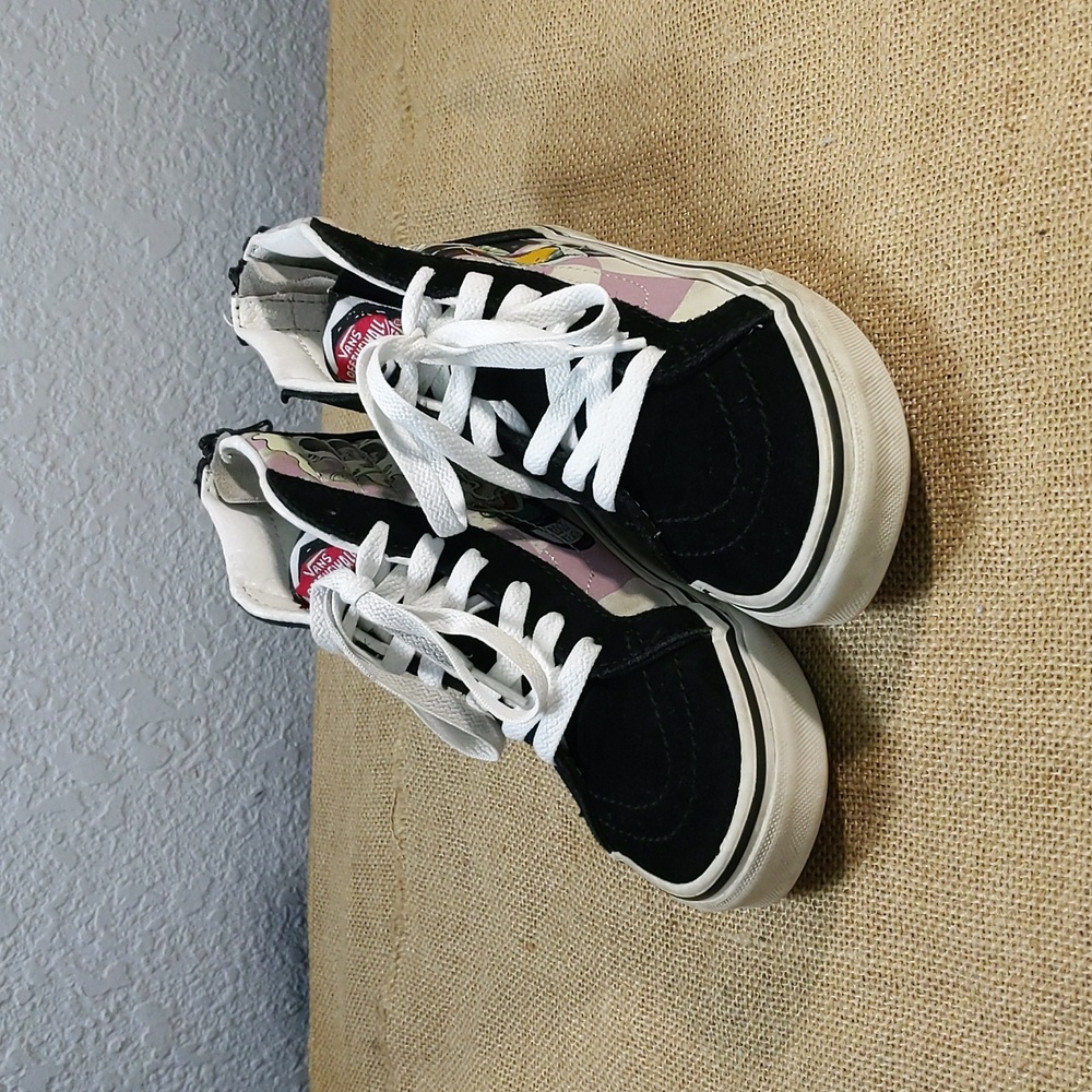 Vans X The Nightmare Before Christmas 'Sally's Potion' Kid's Sneakers Sz 2